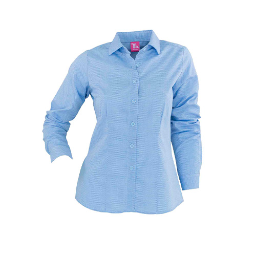 CAMISA BBO LISBOA DAMA MANGA LARGA - Artículos Promocionales MAS RECIO